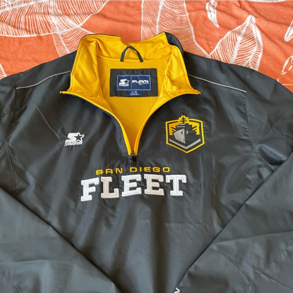 San Diego Fleet STARTER Quarter Zip Jacket - Picture 8 of 12